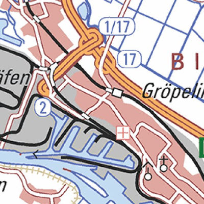 Bundesamt für Kartographie und Geodäsie Map of Bremen bundle exclusive