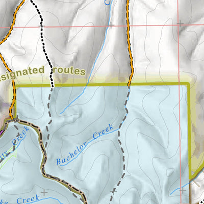 Bureau of Land Management, Alaska White Mountains National Recreation Area & Steese National Conservation Area Summer Recreation digital map