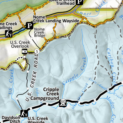 Bureau of Land Management, Alaska White Mountains National Recreation Area & Steese National Conservation Area Summer Recreation digital map