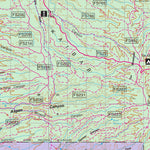 BLM Arizona AZ Strip East Visitor Map 1 of 2 (REC3003-01-01) Preview 2