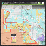 Bureau of Land Management - Arizona BLM Arizona Ironwood Forest National Monument Map (NCL1004-01-01) digital map