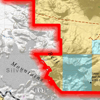 Bureau of Land Management - Arizona BLM Arizona Ironwood Forest National Monument Map (NCL1004-01-01) digital map