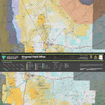 Bureau of Land Management - Arizona BLM Arizona Kingman Field Office North and South Map Bundle bundle