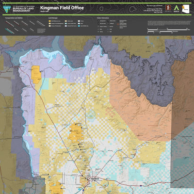 Bureau of Land Management - Arizona BLM Arizona Kingman Field Office - North (REC3001-01-01) digital map