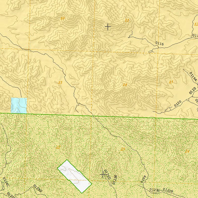 Bureau of Land Management - Arizona BLM Arizona La Posa Access Guide Map 1 of 4 (TRV2002-01-01) digital map