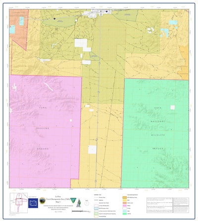 Bureau of Land Management - Arizona BLM Arizona La Posa Access Guide Map 2 of 4 (TRV2002-02-01) digital map