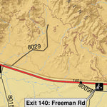 BLM Arizona Sonoran Desert National Monument Map (NL1003-01-02) Preview 2