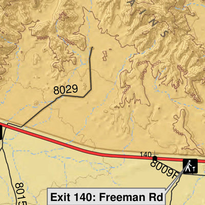 BLM Arizona Sonoran Desert National Monument Map (NL1003-01-02) Preview 2