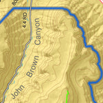 Bureau of Land Management - Colorado Gateway Extensive Recreation Management Area – Dolores Point Map digital map