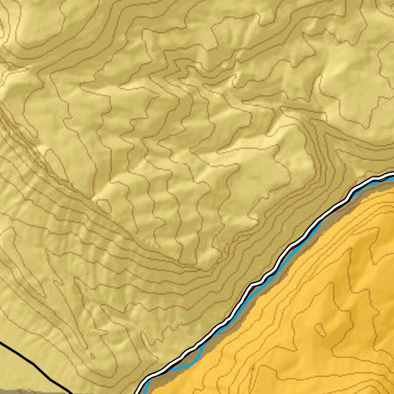 Gateway Extensive Recreation Management Area – Sinbad Map by Bureau of ...