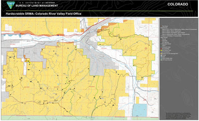 Bureau of Land Management - Colorado Hardscrabble SRMA digital map