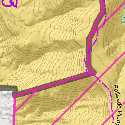 Bureau of Land Management - Colorado Palisade Rim Special Recreation Management Area Map digital map