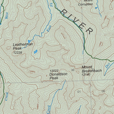 Bureau of Land Management - Idaho BLM Idaho Challis - Travel Map digital map