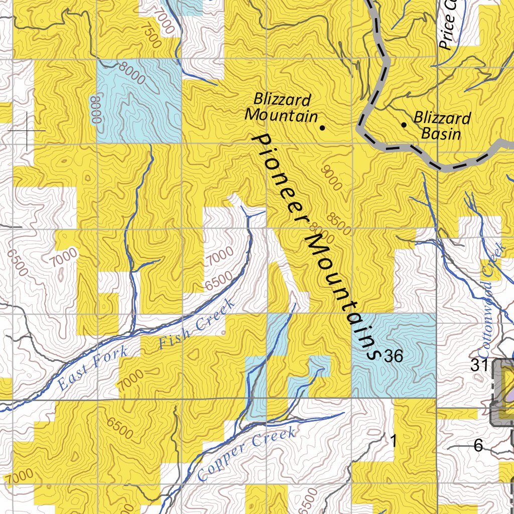 BLM Idaho Craters of the Moon - Travel Map by Bureau of Land Management 