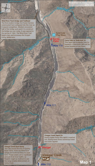 Bureau of Land Management - Idaho Lower Salmon River Map 01 digital map