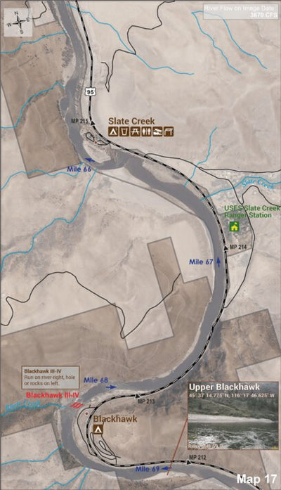 Bureau of Land Management - Idaho Lower Salmon River Map 17 digital map