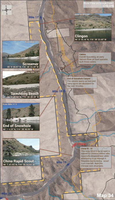 Bureau of Land Management - Idaho Lower Salmon River Map 34 digital map