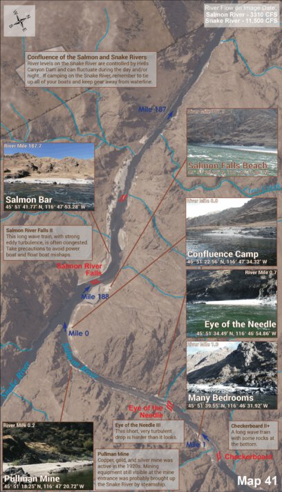 Lower Salmon River Map 41 by Bureau of Land Management - Idaho | Avenza ...