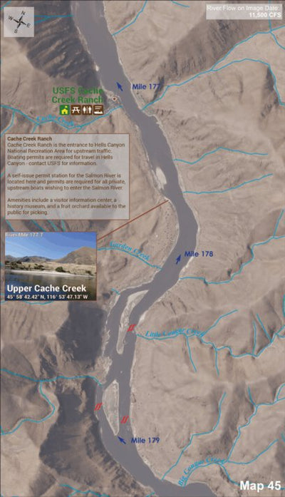 Bureau of Land Management - Idaho Lower Salmon River Map 45 digital map