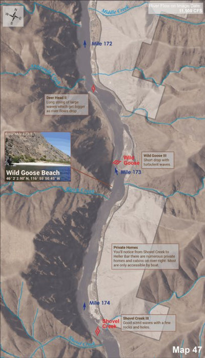 Bureau of Land Management - Idaho Lower Salmon River Map 47 digital map