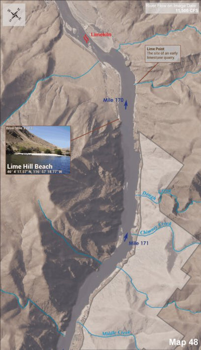Bureau of Land Management - Idaho Lower Salmon River Map 48 digital map