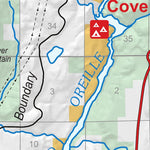Bureau of Land Management - Oregon Boundary Reservoir digital map
