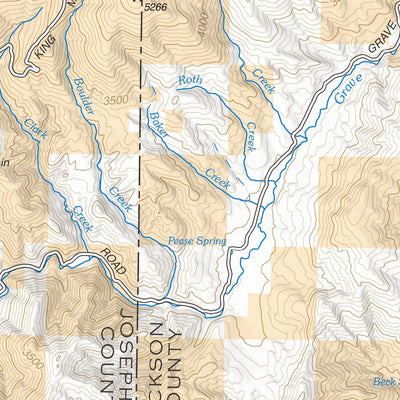 Applegate Bridge Map CNHT - Applegate Route, Klamath Mountains Map by Bureau of Land ...