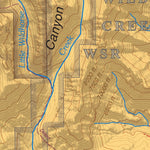 Bureau of Land Management - Oregon Donner und Blitzen Wild and Scenic River digital map