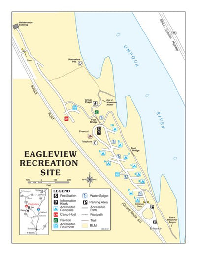 Bureau of Land Management - Oregon Eagleview Recreation Site digital map