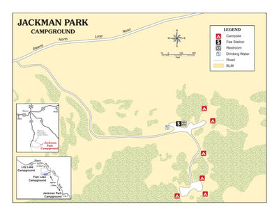 Bureau of Land Management - Oregon Jackman Park Campground digital map