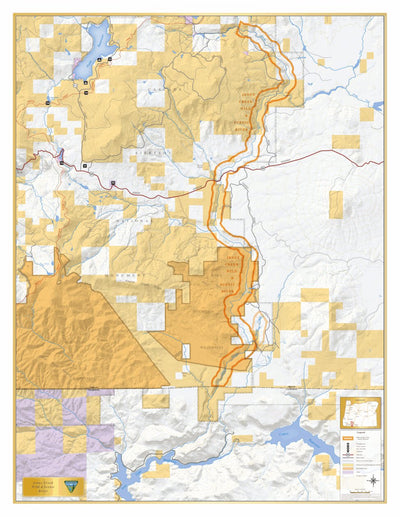 Bureau of Land Management - Oregon Jenny Creek Wild and Scenic River digital map