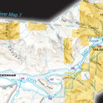 Bureau of Land Management - Oregon John Day River Boater's Guide Kimberly to Clarno digital map