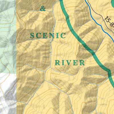 Bureau of Land Management - Oregon Lobster Creek Wild and Scenic River digital map