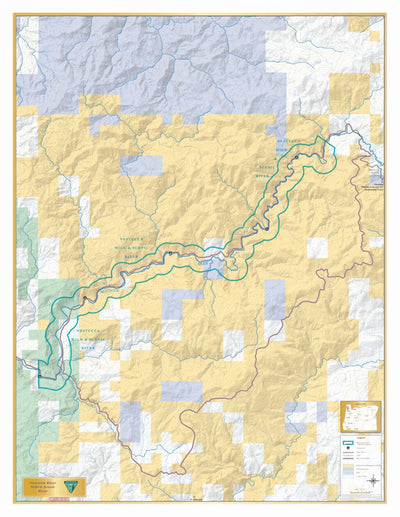 Bureau of Land Management - Oregon Nestucca Wild and Scenic River digital map