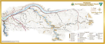 Bureau of Land Management - Oregon Oregon National Historic Trail - Columbia Plateau digital map