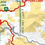 Bureau of Land Management - Oregon Pacific Crest Trail- Southern Oregon digital map