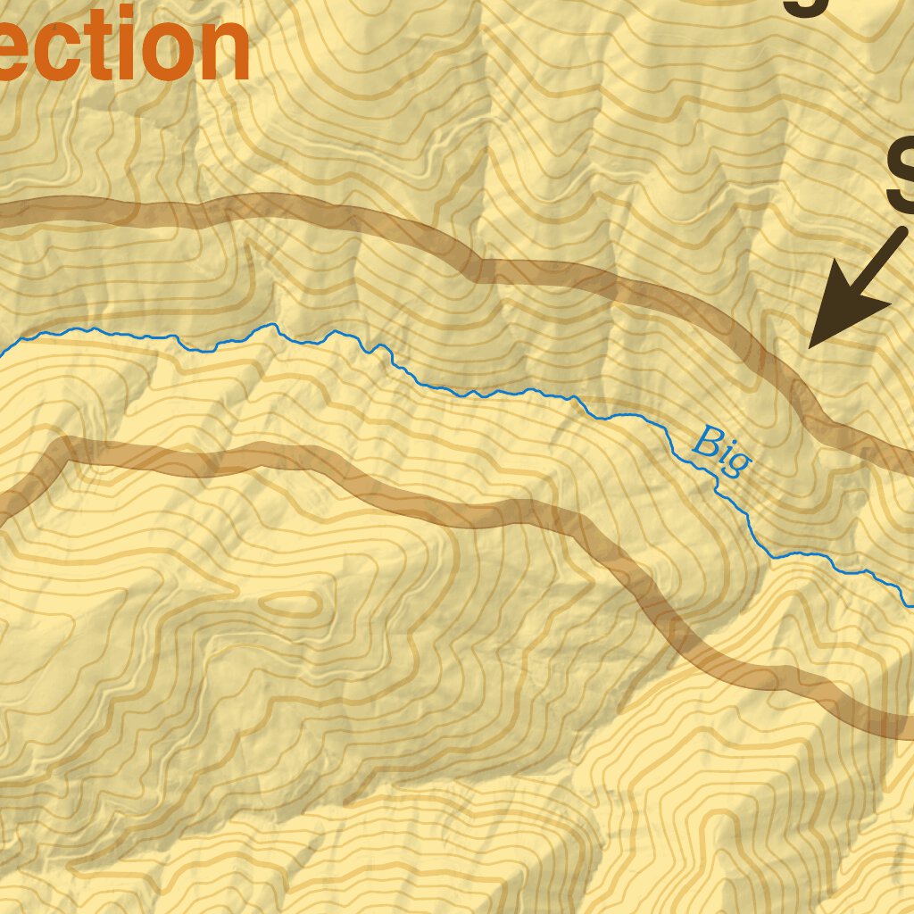 Rogue River Tributaries - Big Windy Creek Wild and Scenic River Map by ...