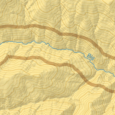 Bureau of Land Management - Oregon Rogue River Tributaries - Bronco Creek Wild and Scenic River digital map