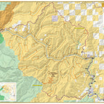 Bureau of Land Management - Oregon Rogue River Tributaries - East Fork Big Windy Creek Wild and Scenic River digital map