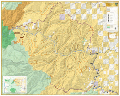 Bureau of Land Management - Oregon Rogue River Tributaries - Long Gulch Creek Wild and Scenic River digital map