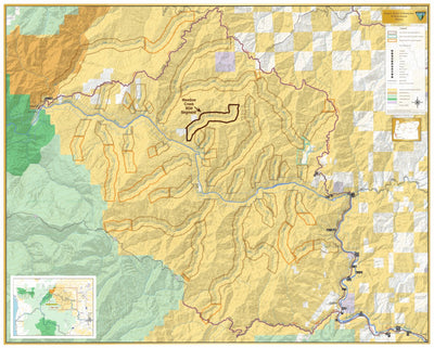 Bureau of Land Management - Oregon Rogue River Tributaries -Meadow Creek Wild and Scenic River digital map