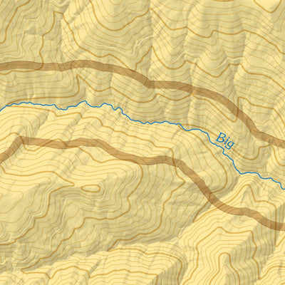 Bureau of Land Management - Oregon Rogue River Tributaries -Meadow Creek Wild and Scenic River digital map