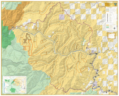 Bureau of Land Management - Oregon Rogue River Tributaries - Missouri Creek Wild and Scenic River digital map