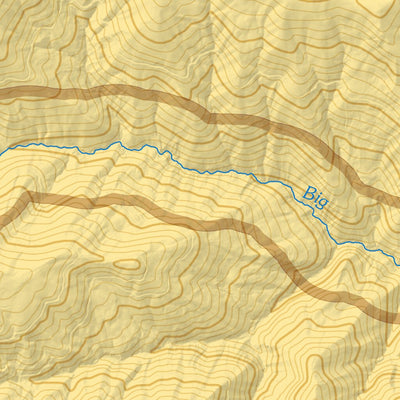 Bureau of Land Management - Oregon Rogue River Tributaries - Slide Creek Wild and Scenic River digital map