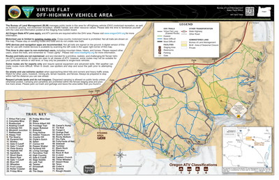 Virtue Flat OHV Trail Guide Preview 1
