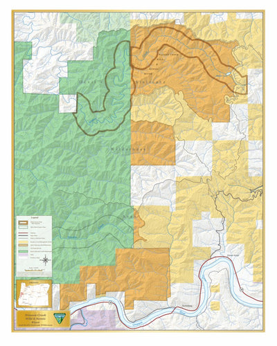 Bureau of Land Management - Oregon Wasson Creek Wild and Scenic River digital map