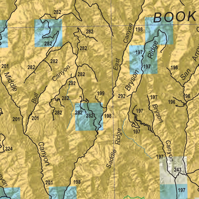 BLM Utah Moab Visitor Map-North Preview 3