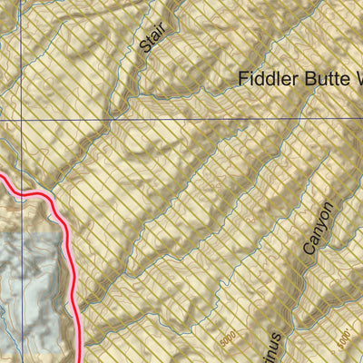 Bureau of Land Management - Utah BLM Utah North Wash digital map