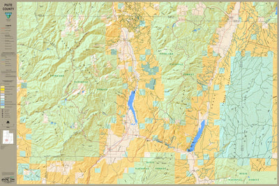 Bureau of Land Management - Utah BLM Utah Piute County digital map