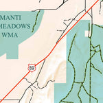 Bureau of Land Management - Utah BLM Utah Sanpete County digital map